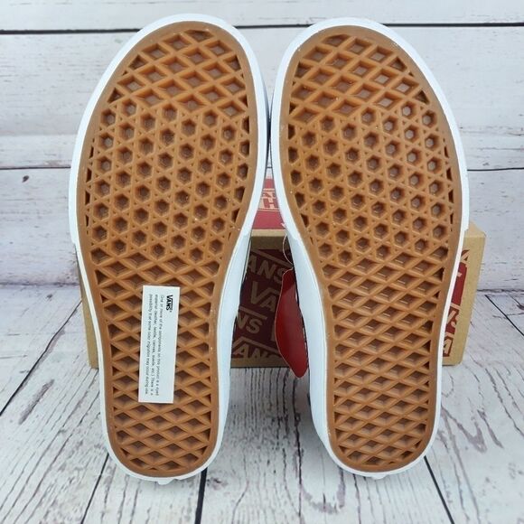 *SALE New Van's Doheny Decon Metallic Zebra Sneakers - Picture 8 of 9